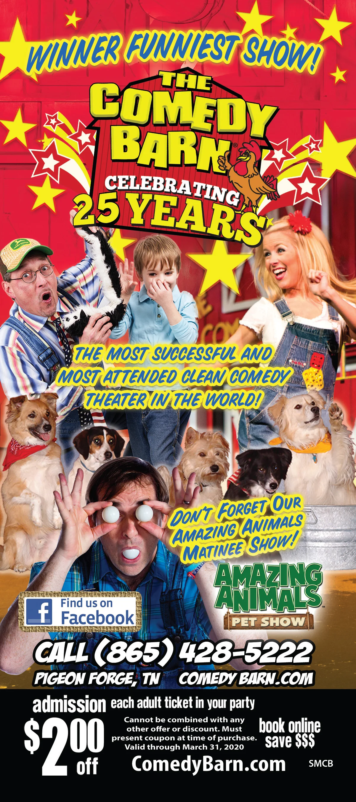 comedy barn coupon code 2019